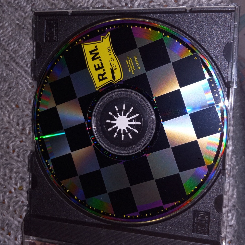 R.E.M. "OUT OF TIME" CD - Picture 3 of 6